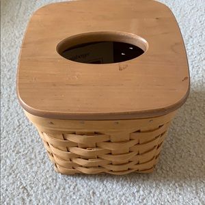 Longaberger tissue box holder